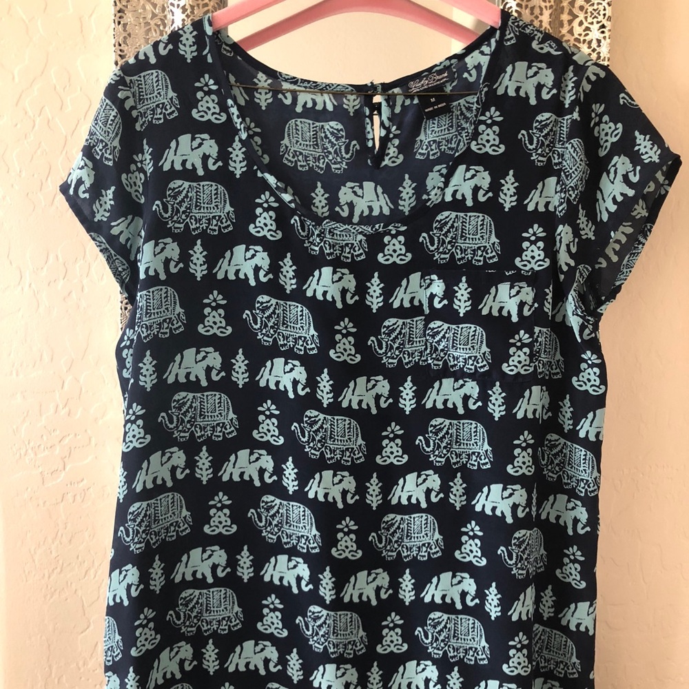 Silk Lucky Brand Blouse